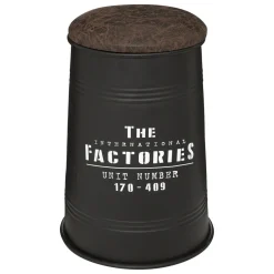 Pufa puszka Joao czarna