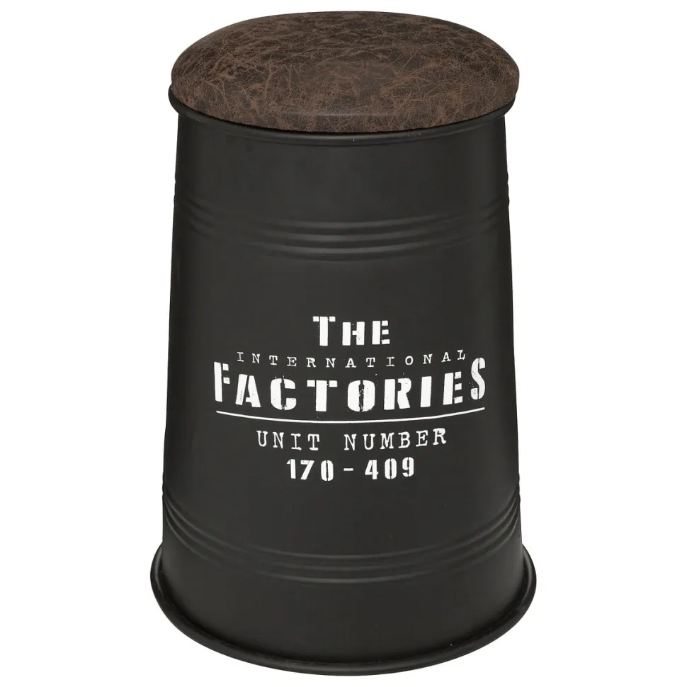 Pufa puszka Joao czarna