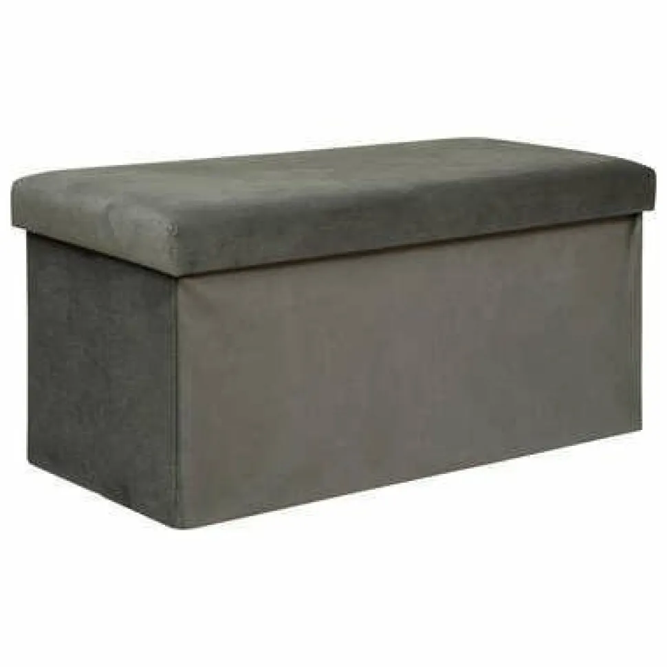 Pufa składana Lilou XL szara