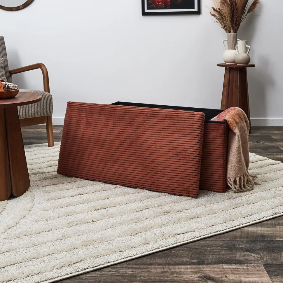 Pufa Velse Scott teracotta składana