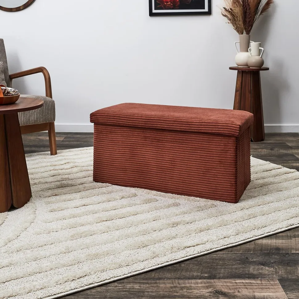 Pufa Velse Scott teracotta składana