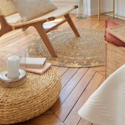 Pufa Wond tkana naturalna