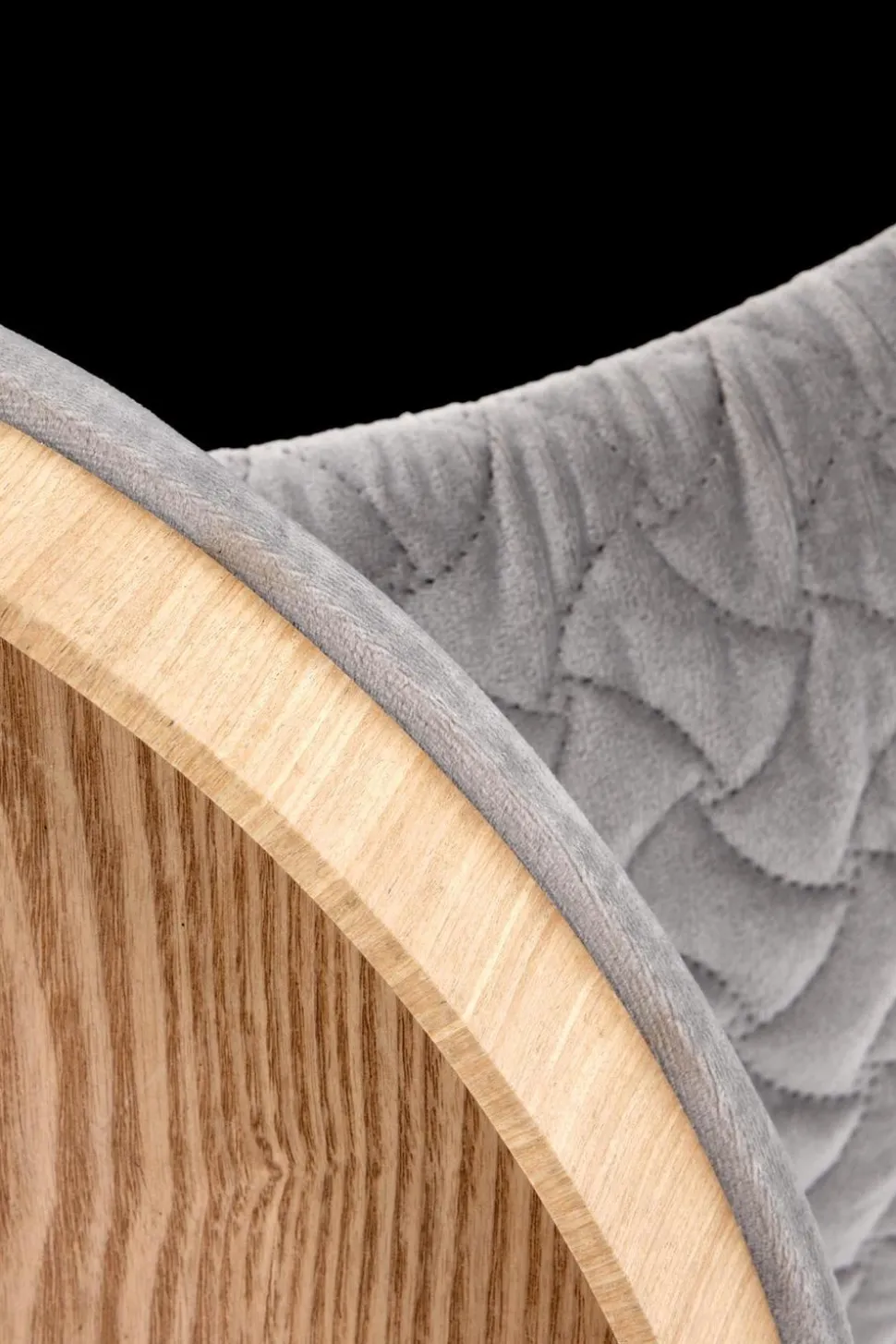 Pufa z tacą Nobo szara