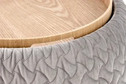 Pufa z tacą Nobo szara