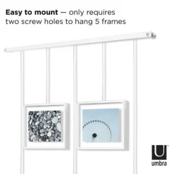 Ramka Exhibit biała