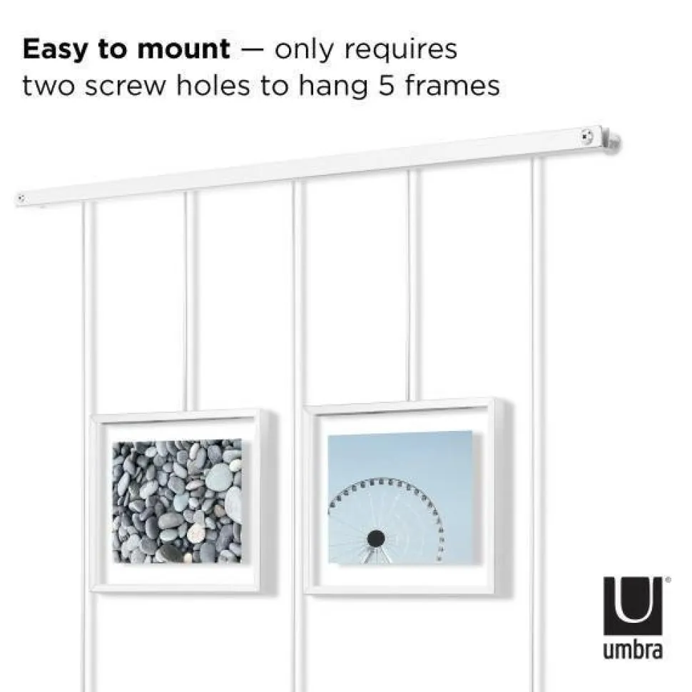 Ramka Exhibit biała