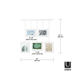 Ramka Exhibit biała