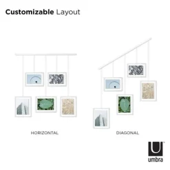 Ramka Exhibit biała