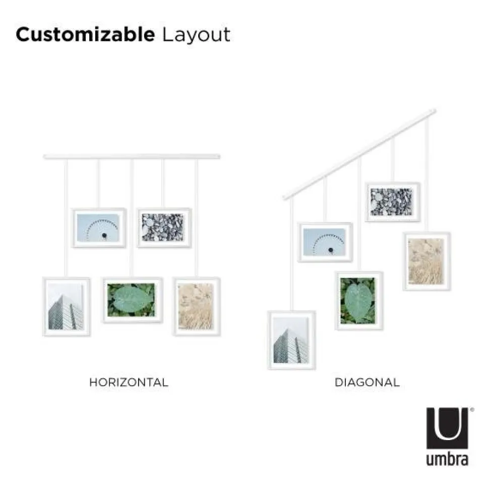 Ramka Exhibit biała