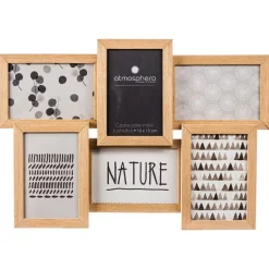 Ramka Mia na 6 zdjęć naturalna