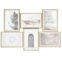 Ramka na 6 zdjęć Moly biała