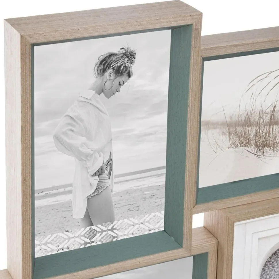 Ramka na 4 zdjęcia Moly zielona