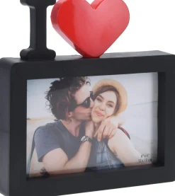 Ramka na zdjęcia I love czarna10x15cm