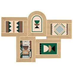 Ramka na zdjęcia Olivia Boho drewniana