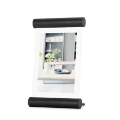 Ramka na zdjęcia Scroll 13x18cm czarna