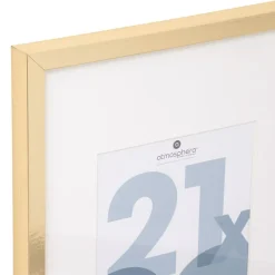 Ramka na zdjęcia Wood slim 21x30cm złota