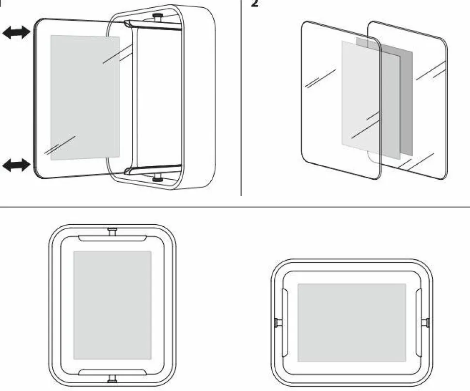 Ramka na zdjęcie Bellwood walnut