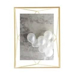 Ramka Prisma 10x15 złota