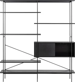 Regał Angus I czarny