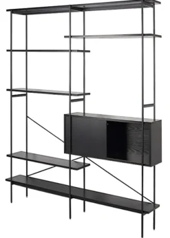 Regał Angus I czarny