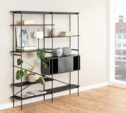 Regał Angus I czarny