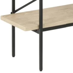 Regał Angus I naturalny/czarny