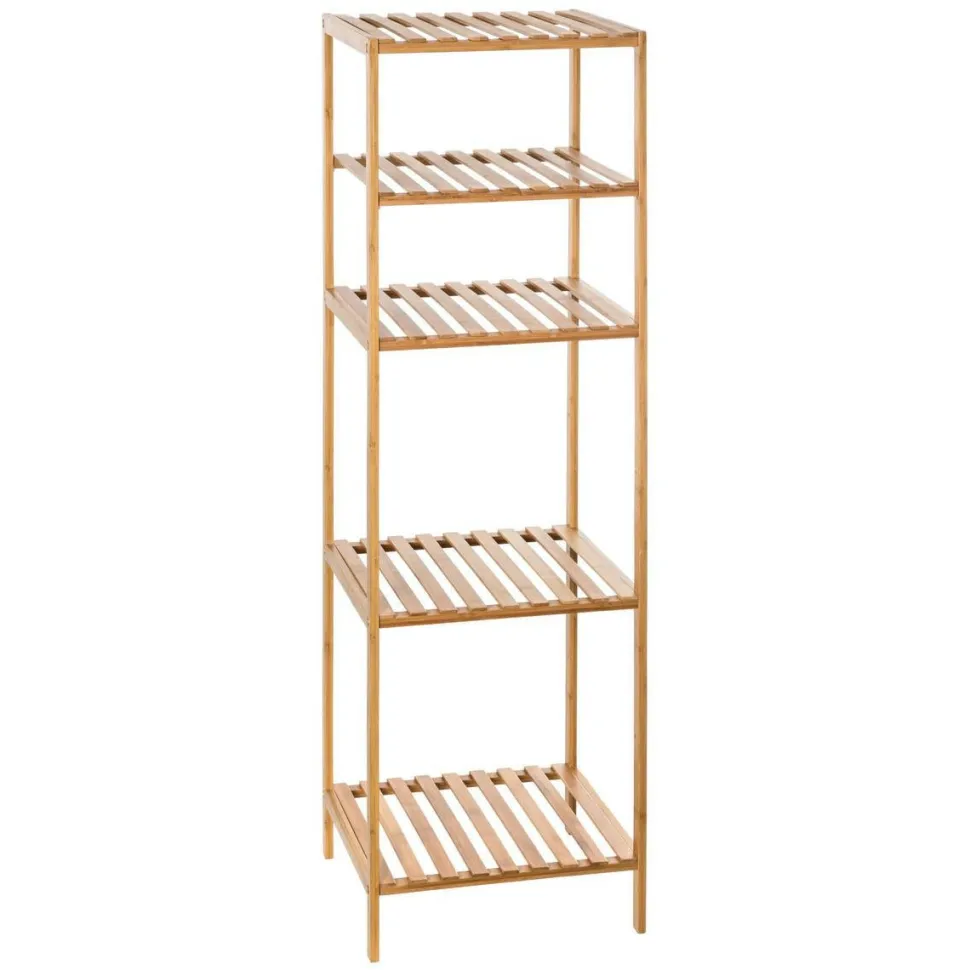 Regał bambusowy 2+2 na pudełka