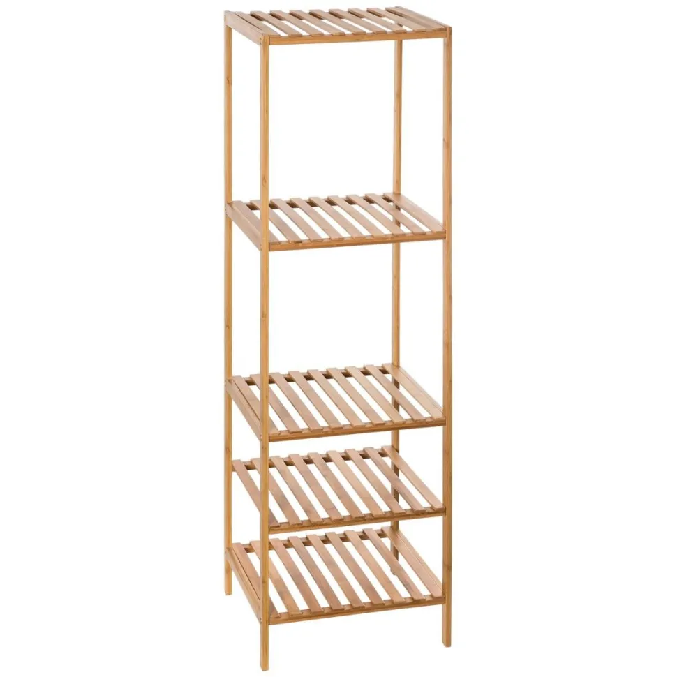Regał bambusowy 2+2 na pudełka