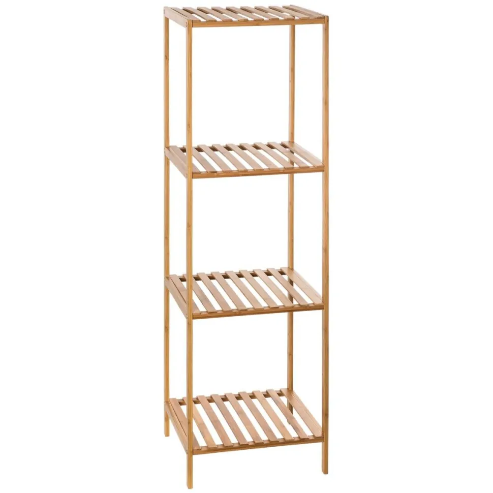 Regał bambusowy 2+2 na pudełka