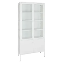 Regał Brisbane 2 drzwi biały