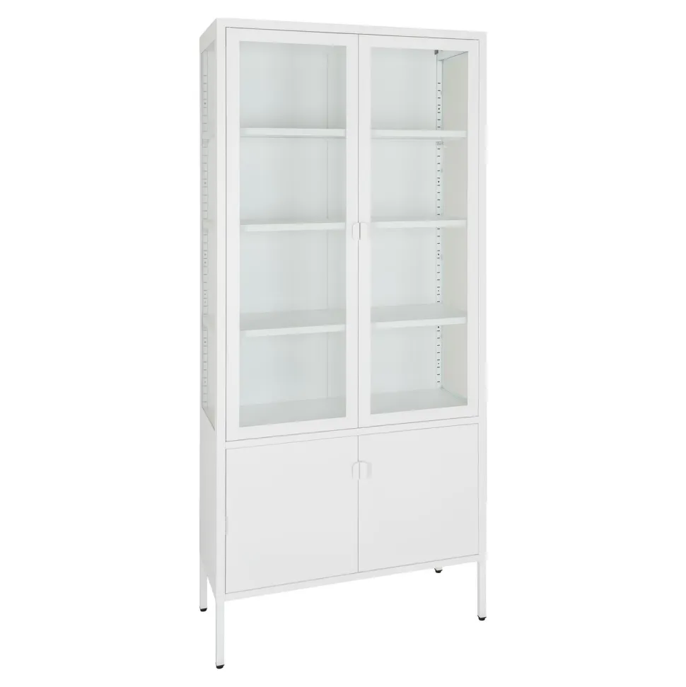 Regał Brisbane 2 drzwi biały