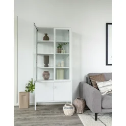 Regał Brisbane 2 drzwi biały