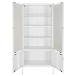 Regał Brisbane 2 drzwi biały