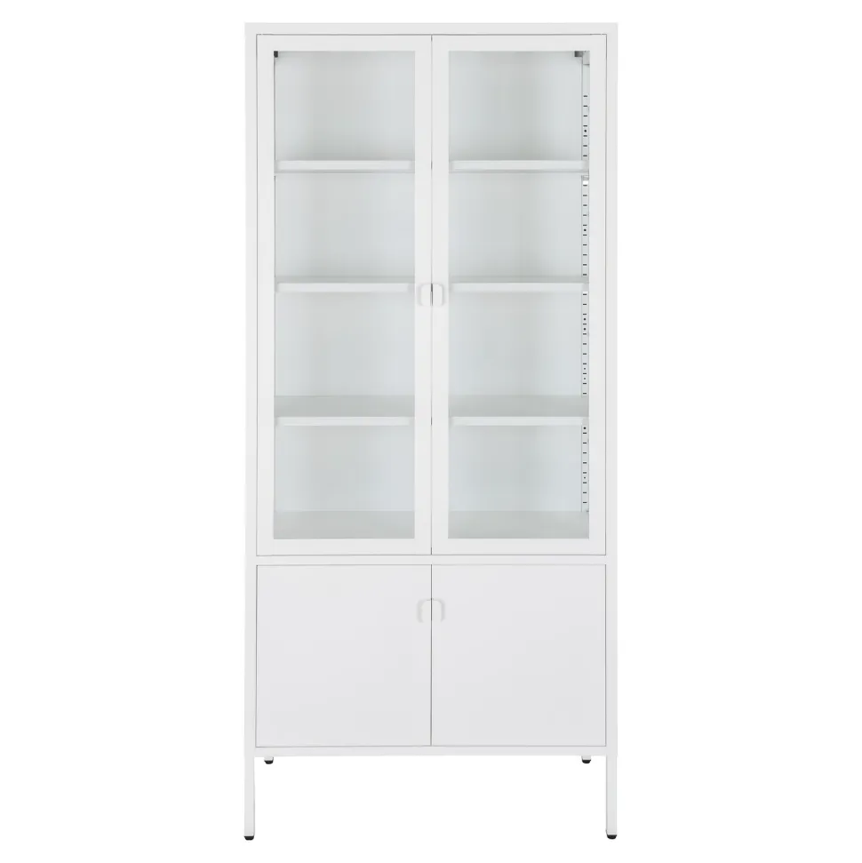 Regał Brisbane 2 drzwi biały