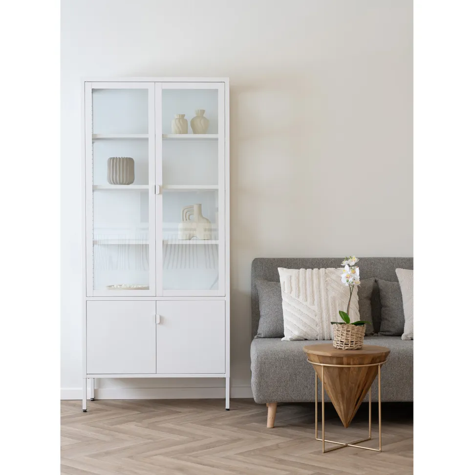 Regał Brisbane 2 drzwi biały