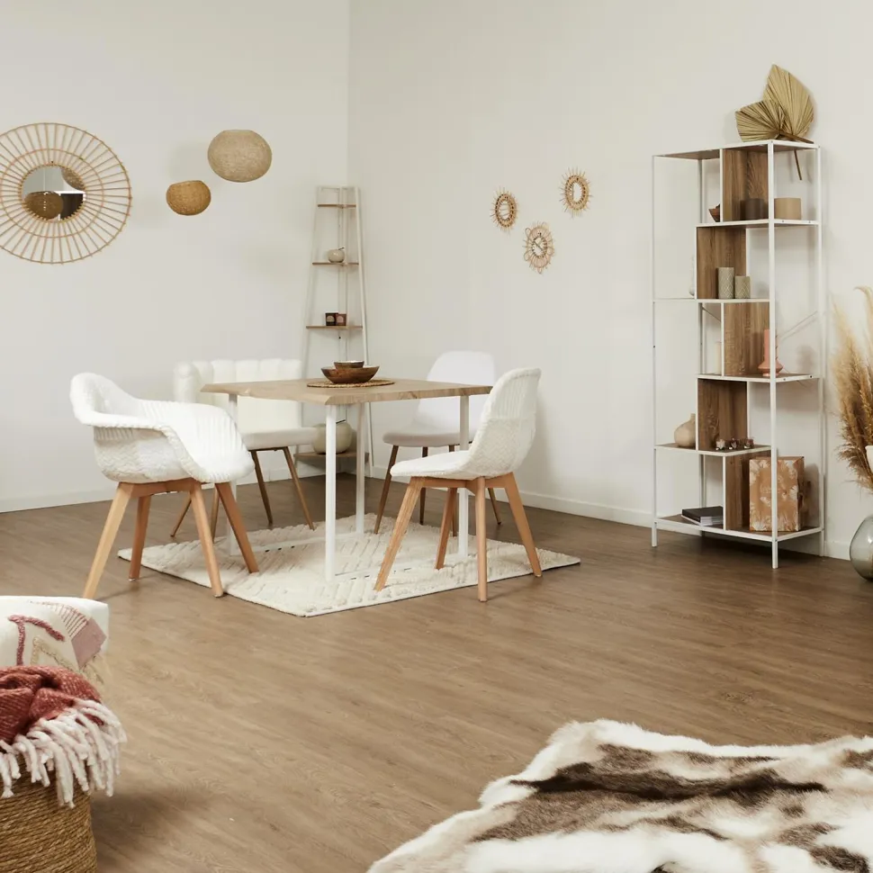 Regał Corner narożny z 5 półkami biały