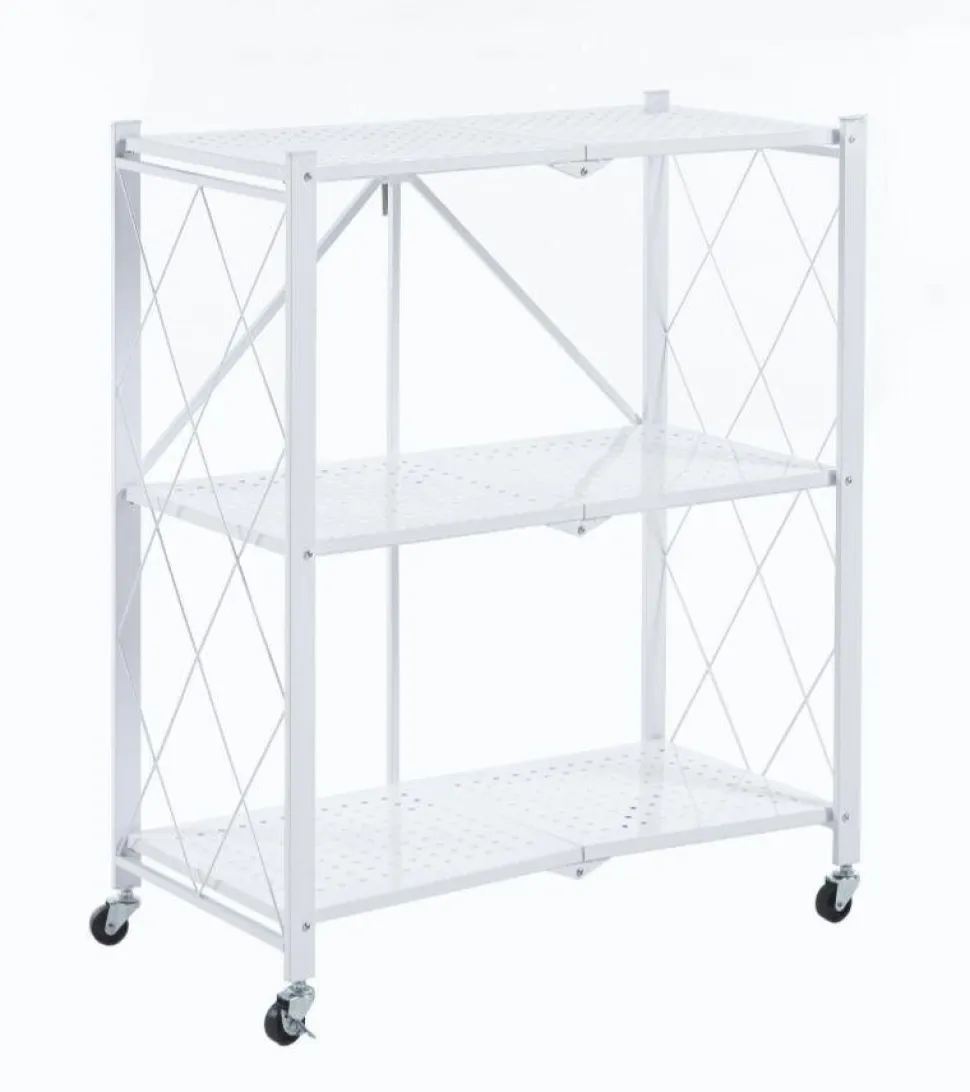 Regał Eamy metalowy biały