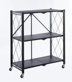 Regał Eamy metalowy czarny