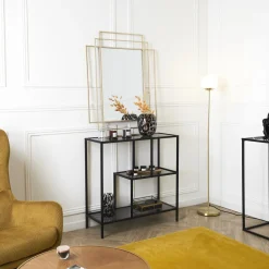 Regał Edison czarny M