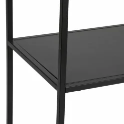 Regał Gota 6 półek asymetrycznych czarny