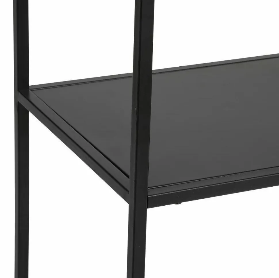 Regał Gota 6 półek asymetrycznych czarny