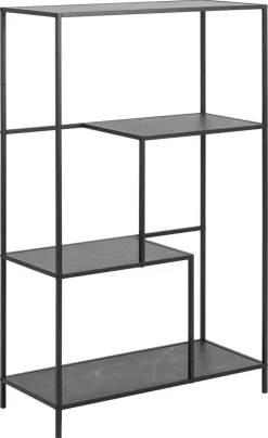 Regał Infinity niski black marble