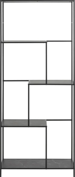 Regał Infinity wysoki black marble