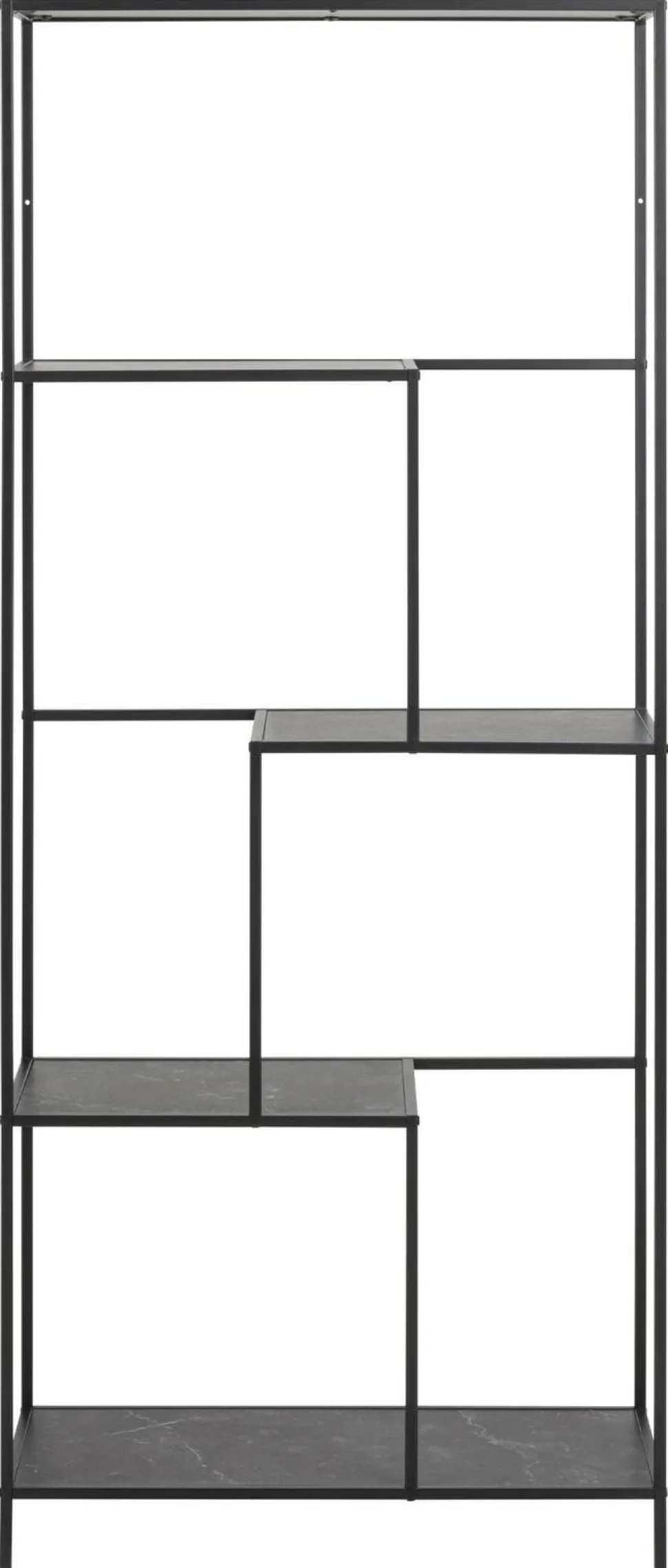 Regał Infinity wysoki black marble