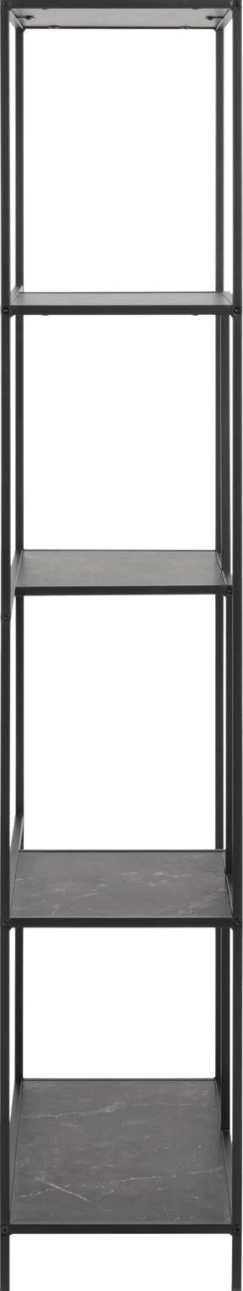 Regał Infinity wysoki black marble