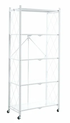 Regał Kingsley metalowy biały