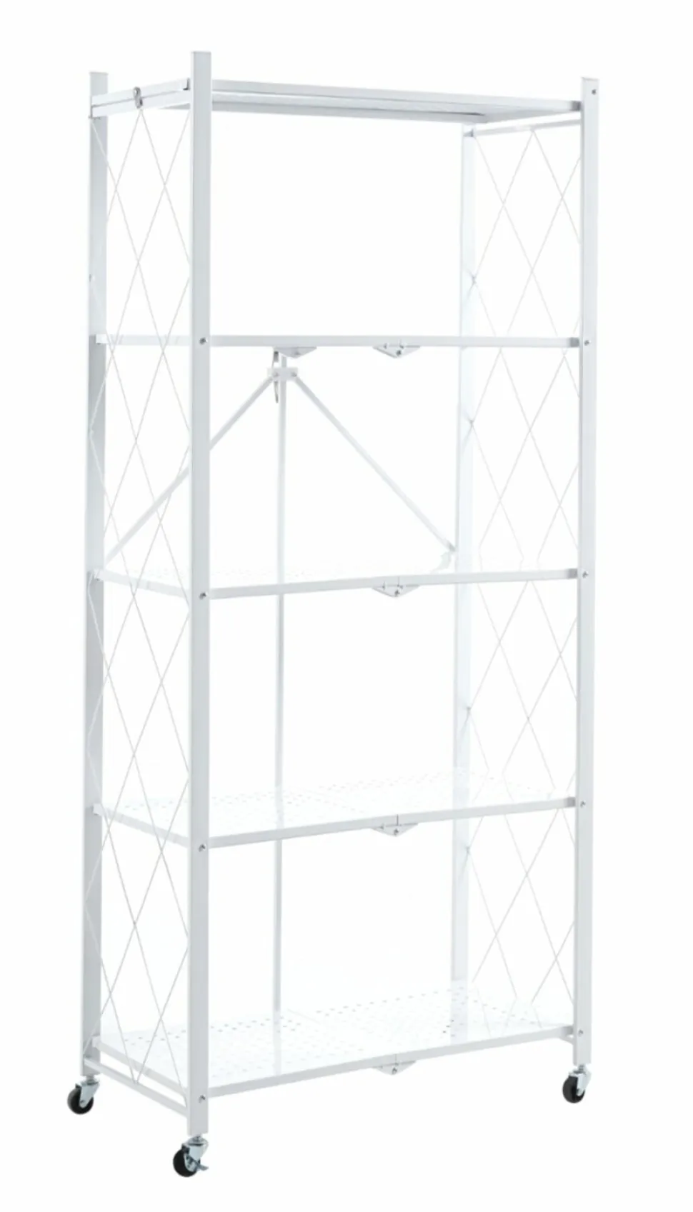 Regał Kingsley metalowy biały