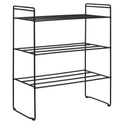 Regał na buty Swansea czarny