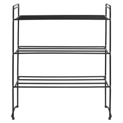 Regał na buty Swansea czarny