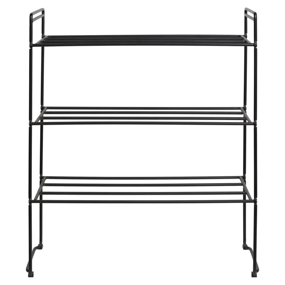 Regał na buty Swansea czarny